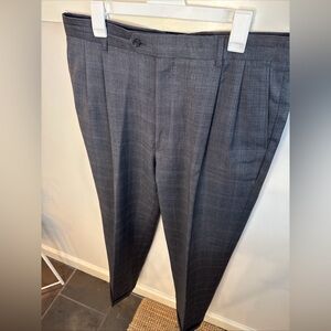 Men's Classy Vintage Style Gray Dress Pants